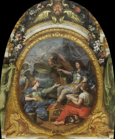 Order Restored in Finances, 1662 by Charles Le Brun